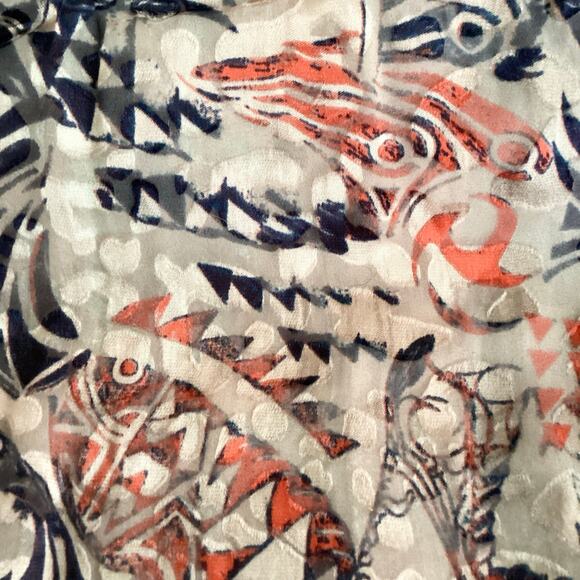 IRO Beverley Silk Blend Velvet Burnout Drapey Mini Dress 34 US 2 XS - Picture 9 of 10